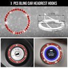 CAR PASS 23 PCS Bling Diamond Car Accessories Set for