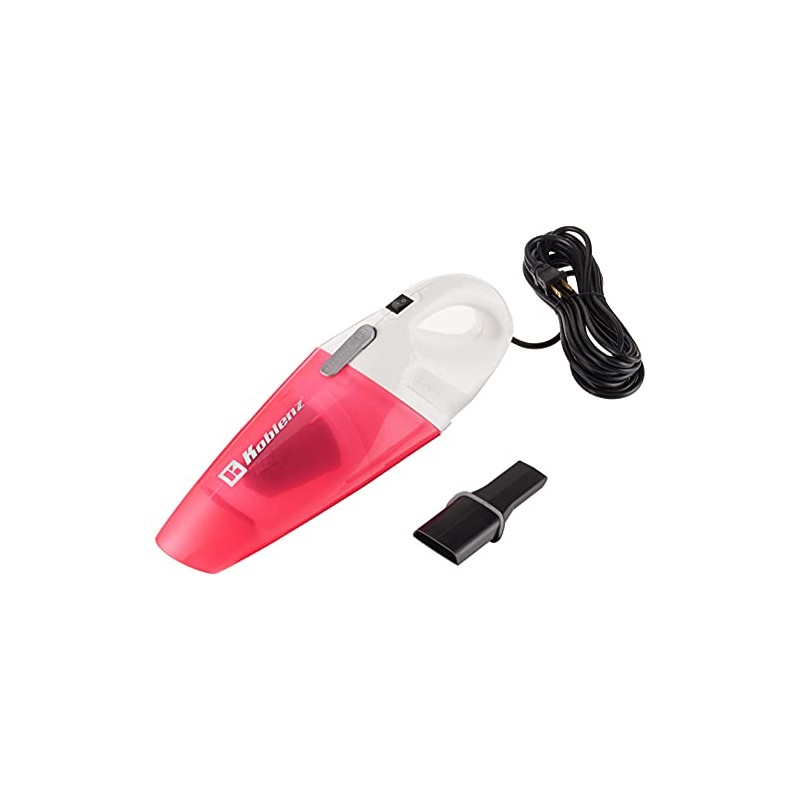 Koblenz Corded 120-Volt Hand Vac, White/Pink