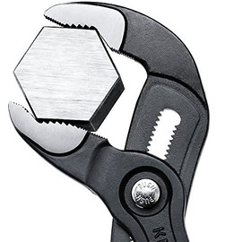 KNIPEX 87 01 125 Pinza Cobra Ajustable Tipo Pico de Loro 125 mm (5") – Llave de Bomba de Agua Profesional, Mordaza Antideslizante