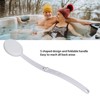 Folding Curved Handle Bath Brush with 2 Heads Anti Slip