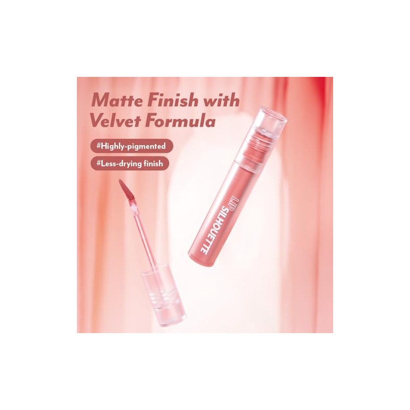 LIP SILHOUETTE MATTE VELVET TINT 07 CLASSY ROSE