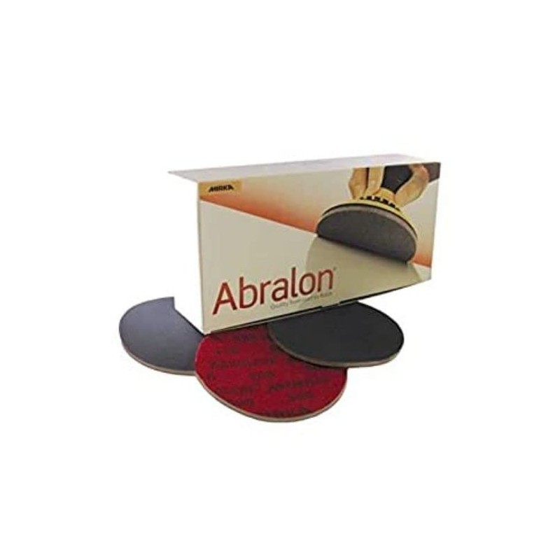 20x Mirka Abralon Unperforated Discs GRIP K180 ø 5.91"