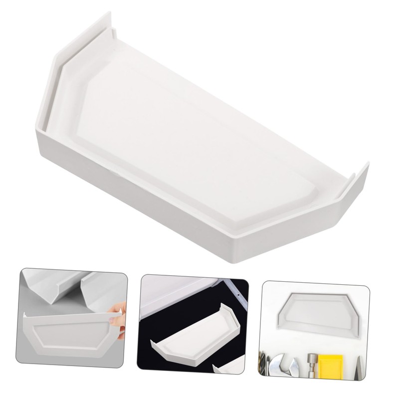 Tofficu Rain Gutter End Plug Gutter Accessories Downspout Parts PVC