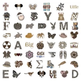 Unbranded 10pcs Fun Leopard Print Stickers. Scrapbooking, Journaling, Crafts, DIY.
