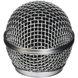 Performance Plus MB58-S Mesh Grill Replacement for Shure SM58 - Nickel Color Ball