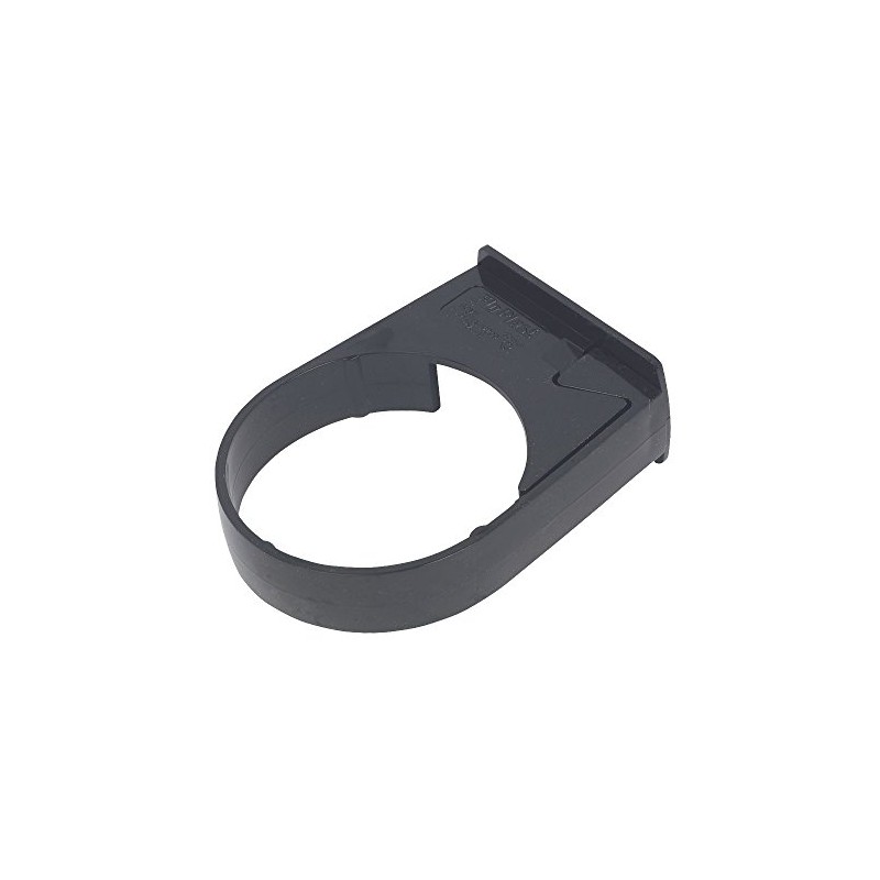 Floplast (50mm Downpipe Clip x 2) (Black) 50mm Downpipes &
