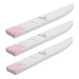 Nail Factory Limas Para Brillo 3 Pzs, Magic Shine 2 Pasos, Nail Factory