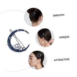 Gatuida All Match Decorative Hair Clip for Women and Rhinestone Pearl Studded Hair Barrette for Wedding Dating Accessories