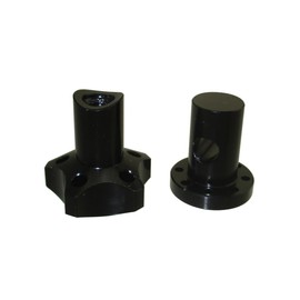 Ouyunou Brake Rod Adjuster Dowel for Honda CRF50 CRF110 CRF125F Yahama TTR110 Kawasaki KLX110/L Suzuki DRZ110 Pit Dirt Bike (Black)