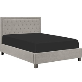 Pamposh Super King Fitted Sheet Bulk Pack of 10 Pieces Extra Deep Pocket 40 cm (16 inches) Elastic Bed Sheets - Premium Microfibre Superking Fitted Sheet - Ultrasoft Hypoallergenic Fade Resistant