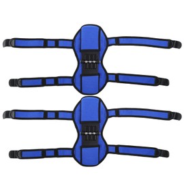 Knee Protection Booster Joint Support Pads Recovery Brace Spring Force Knee EnhancerBlue 1 Pair
