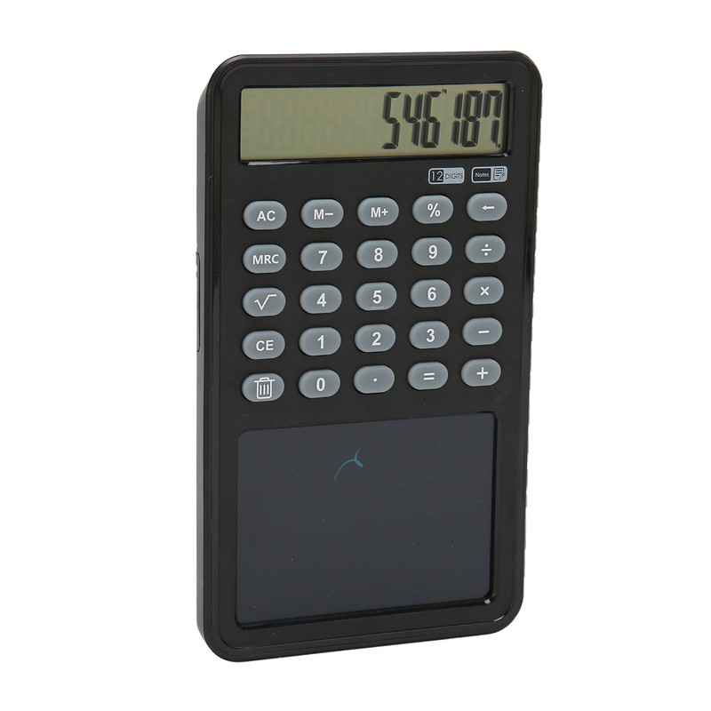 Scientific Calculator with Notepad 12 Digits LCD Display Calculator for