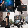 Timoxi Large Rolling DJ Bag with Wheels, Gig bag Built-in