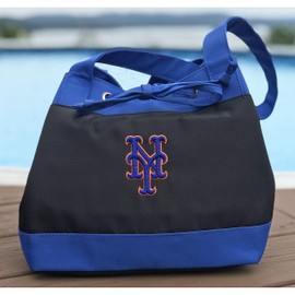 Charm14 New York Mets Fashion Lunch Bag-Embroidered Logo