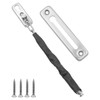 ZONADAH Set of 2 Stainless Steel Door Chain Locks -
