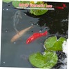 BUGUUYO Ceramic Fish Tank Floating Duck Ornament Engaging Aquarium Decor