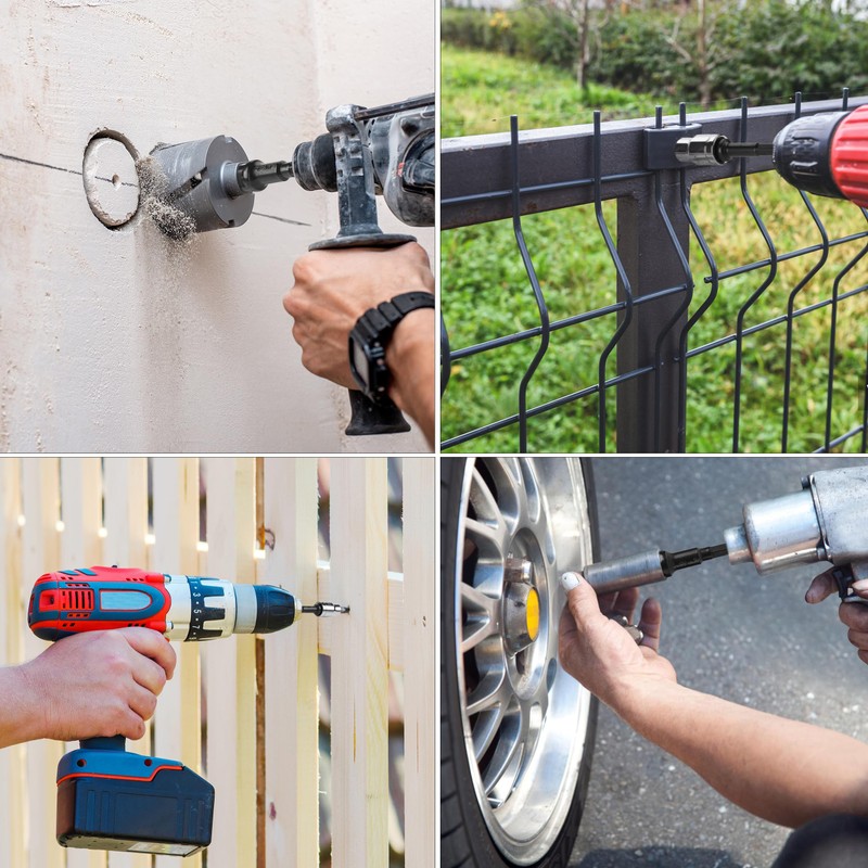 Bates- Impact Socket Adapter Set, 9 pcs, 1/4" 3/8" 1/2",