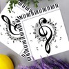 Serves40 - 80 piezas de notas musicales, suministros de fiesta,