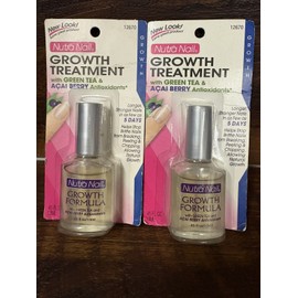Nutra Nail Lot 2 Nutra Nail Power Growth W/Green Tea & Açaí Berry Longer Nails 5 Days .45oz