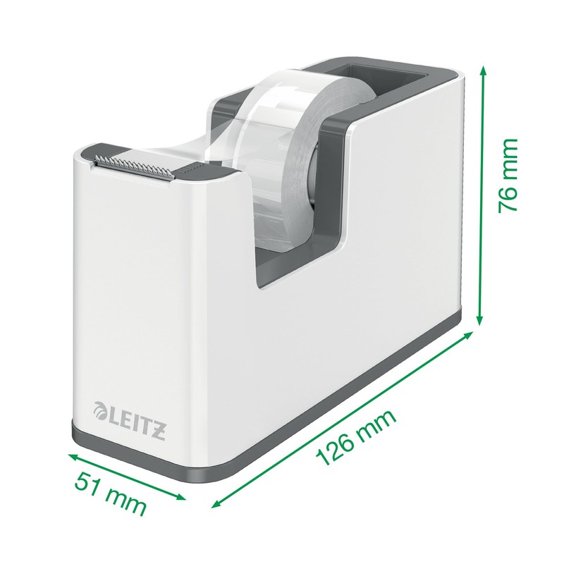 Leitz Cosy Series Tape Dispenser - Stable Stand - Warm