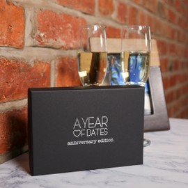 A Year Of Dates: Silver Wedding Edtion. Designed as 25th Anniversary present. The pefect gift for couples on their 25th wedding anniversary.