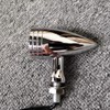 PACASK CNC Motorcycle LED Turn Signal Lights Blinker Indicator Front