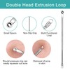 iCovalescent Pack of 7 Blackhead Remover, Pimple Squeezing Tool, High-Quality