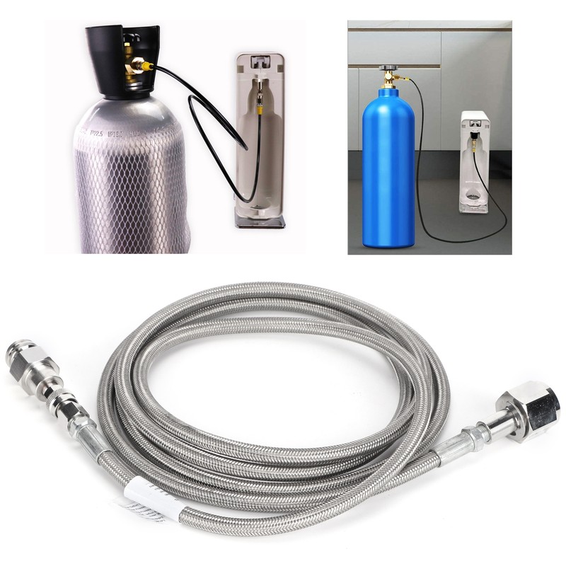 G5/8‑14 // TR21‑4 External Soda Hose CO2 Tank High Pressure