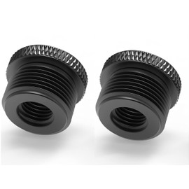 MxTong Mic Stand Adapter 3/8 Female to 5/8 Male Screw Adapter Knurled Thread Adapter for Microphone Stand Mount