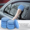 HQRNYP 10PCS Wax Applicator Pads, Polishing Pad, 5" Diameter Soft