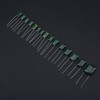 Condensador de poliéster, 150pcs 100V 15 Valor 0.33nF-470nF Condensadores electrolíticos