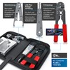 Probador de cables de red CSL para cables RJ45 /