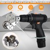 Upgraded Sheet Metal Cutter Drill Attachment, Metal Nibbler Drill Attachment