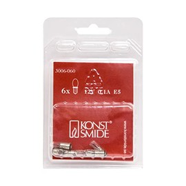 Konstsmide 3006-XXX Replacement Bulb/12V, 0.2 W/Pack of 6/E5 Screw Thread, 1.2 W