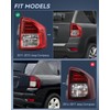 Nilight Taillight Assembly Compatible with 2011 2012 2013 Jeep Compass