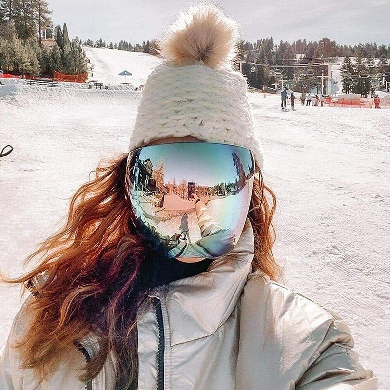 Lseqow Visor Glasses, Anti-Fog Sunglasses, Face Protection Sunglasses, Visor Full