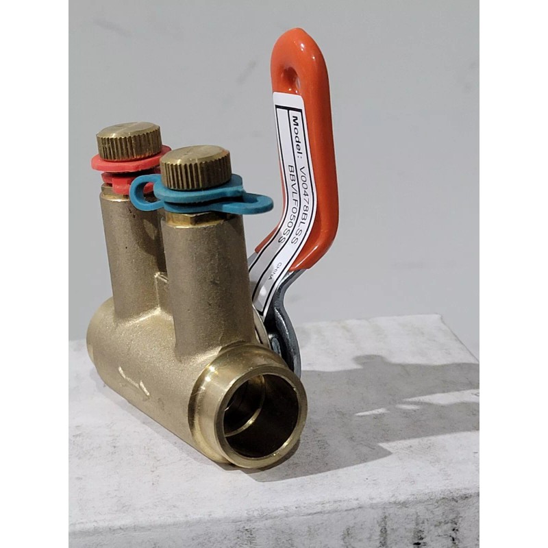 Victaulic Firelock 1/2" Brass Balancing Ball Valve Sweat
