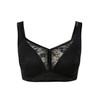 Ulla Popken Women's Bra, black