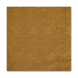 Serviette Elegant bronze 33x33