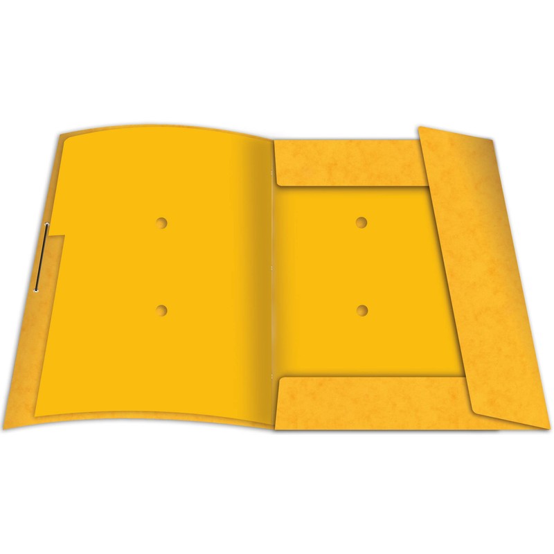 Elasticated Folder 25 cm Yellow