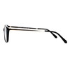 Womens Classic Mod Minimal Oval Rectangular Reading Glasses Black Gold