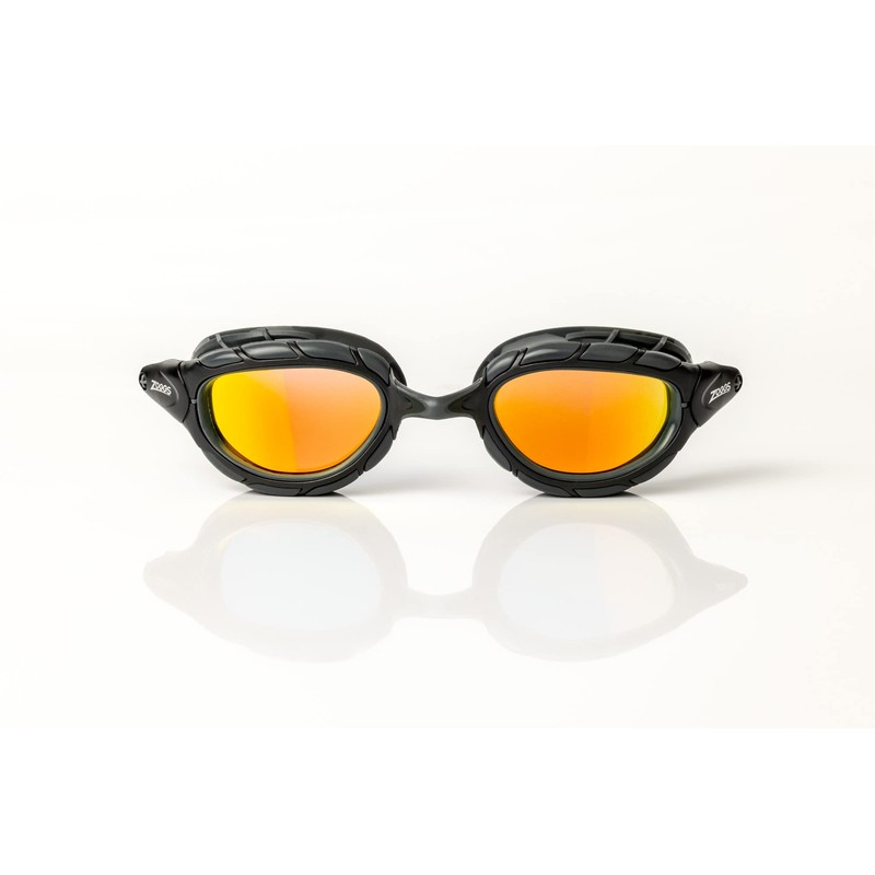 Zoggs Unisex Predator Titanium - Smaller Fit Adult Swimming Goggles