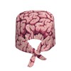 Human Brain Neurology Brains Cells Working Cap, Scrub Cap with