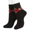 DAKS Ducks 03368708 Women's Socks, Loose Fit, Lamb Blend, Argyle