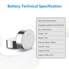 POWEROWL High Capacity LR41 Batteries 40 Pack, AG3 L736 392