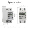 WiFi Smart Energy Monitor Switch Meter, Compatible with Alexa Google