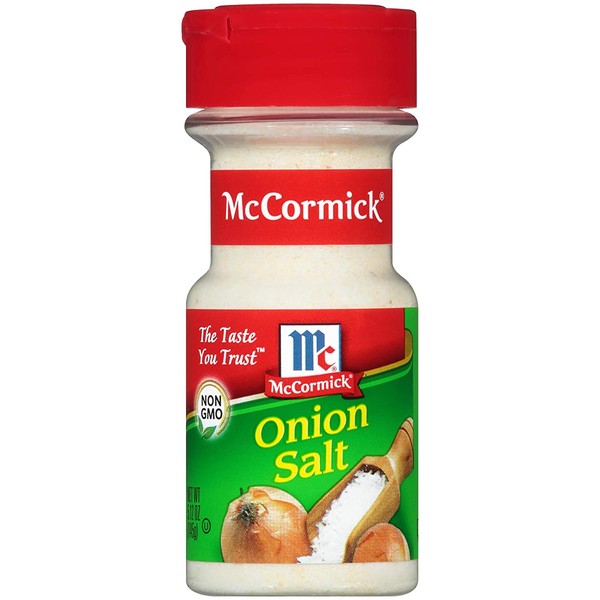 McCormick Onion Salt (526561) 5.12 Ounce (Pack of 6)