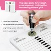 Weimob False Eyelashes Holder Stand with Scale Jade Stone and