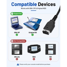 Game Boy Advance SP Charger Adapter, USB-C Converter for GBA SP, Safe Charging with PD USB-C Chargers