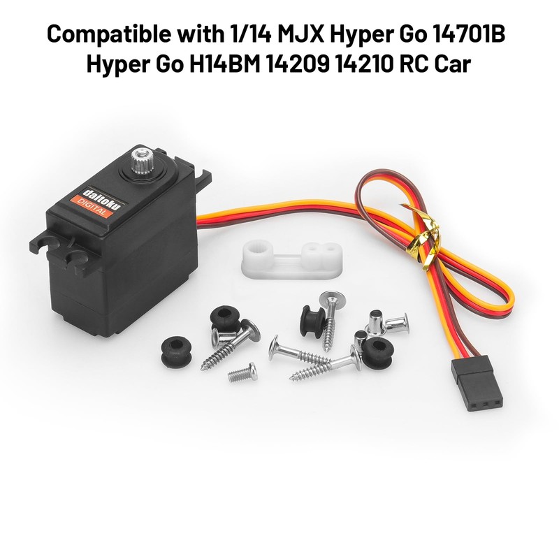 daitoku Upgrade Metal Servo for MJX Hyper Go Servo 14701B